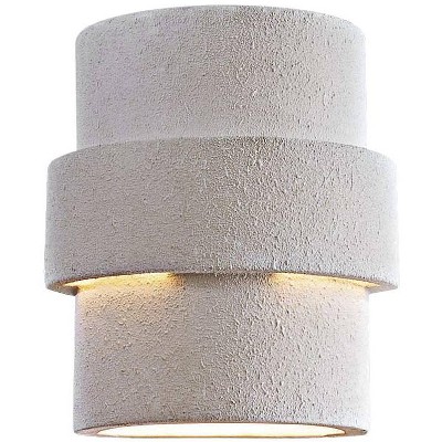 Minka Lavery Mika Lavery Dark Sky 10" High White Ceramic Pocket Wall Sconce