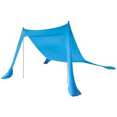 Monoprice 7-Foot, 4-Person Beach/Camp Sunshade, with UPF 50+ UV Protection, Stretchy and Lightweigh, Easy Shade for the Beach, Camping, Sports Events
