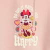 Women's - Disney - Mickey & Friends Cropped Graphic Hoodie - 2 of 3