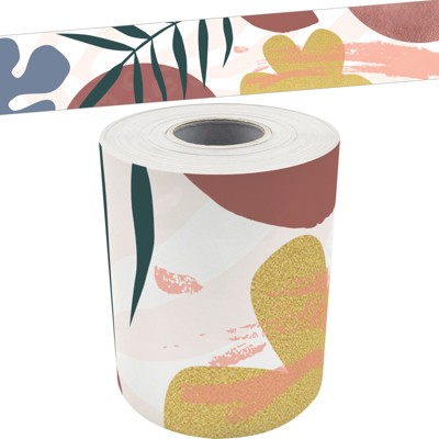Teacher Created Resources Wonderfully Wild Straight Rolled Border Trim, 50 Feet (Pack of 6)