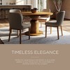 Maven Lane Mila Contemporary Round Wooden Dining Table in Refined Natural Finish - 4 of 4