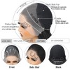 Jessie's Wig 18-24Inch HD Lace Frontal Straight Wig 13X4 Lace Natural Black 1 Pc/Pack - 3 of 4