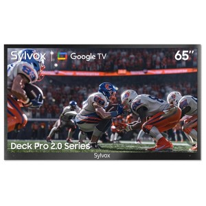 Sylvox 65" Deck Pro 2.0 Series Outdoor 2160p LED TV: HDR10, Google Chromecast, Google Assistant - 1 of 4