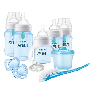 Philips Avent Anti-colic Bottle with AirFree vent Beginner Gift Set - Blue