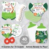 Big Dot of Happiness Jungle Party Animals - 4 Safari Zoo Animal Baby Shower Games - 10 Cards Each - Gamerific Bundle - 2 of 4