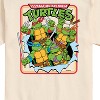 Men's - Teenage Mutant Ninja Turtles - Group Action Burst Short Sleeve Graphic T-Shirt - 2 of 4