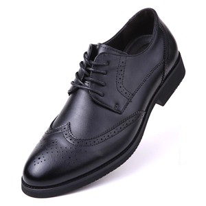 Mio Marino Men's Speckled Wingtip Laced Dress Shoes - 1 of 4
