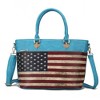 MKF Collection Lilian Vegan Leather Women’s FLAG Tote Bag by Mia K - 2 of 4