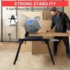 Miter Saw Stand, Universal Portable 27Lb Miter Saw Table with 440Lb Capacity - Extendable Arms for Most Brands - 2 of 4