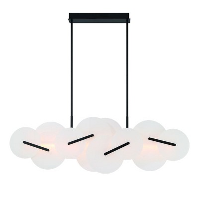 Eurofase Lighting Nuvola 2 - Light Chandelier in  Black