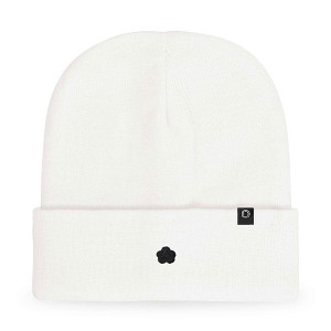 Dalix Lil Flower Embroidered Beanie Warm Winter Knit Hat Women - 1 of 4