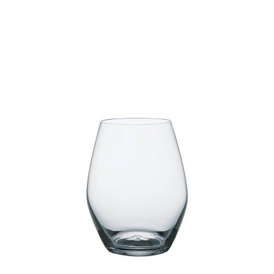 Riedel 20.45 Oz Swirl Red Wine Crystal Stemless Tumbler Glass, Set of 2 