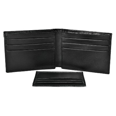 SWISSGEAR Men's Delmont Slimfold Wallet Black, Size: Small