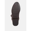 Renny Buckle Strap Embellished Calf Boots Women - 4 of 4