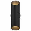 Access Lighting Marino 2 - Light Wall Light in  Black - 2 of 4