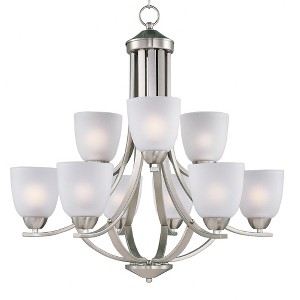 Maxim Lighting Axis 9 - Light Chandelier in  Satin Nickel - 1 of 1