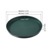 Unique Bargains Durable Reusable Non-slip Stackable Serving Tray 3 Pcs - 2 of 4