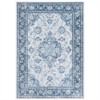Fulvari Area Rug Vintage Rug Washable Indoor Medallion Rugs Low Pile Distressed Floor Carpet Retro Accent Rug for Living Room - 4 of 4
