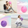 Toyzone World Exercise Resistant Stability Fitness Ball Pink and Purple - 3 of 3