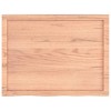 vidaXL Table Top Light Brown 31.5"x23.6"x(0.8"-1.6") Treated Solid Wood Oak - 4 of 4