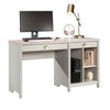 GDFStudio Harper Wood Computer Desk with Drawers and Adjustable Storage Shelf - 4 of 4
