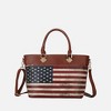 MKF Collection Lilian Vegan Leather Women’s FLAG Tote Bag by Mia K - 2 of 4