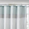 LunaLulinlk Printed and Embroidered Shower Curtain - 3 of 4