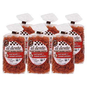 Al Dente Gluten Free Red Lentil and Sweet Potato Pasta - Case of 6/8 oz - 1 of 4