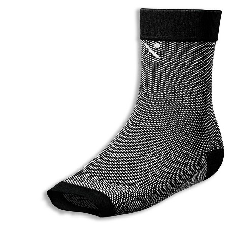 Nufabrx Pain Relieving Ankle Compression Socks for Men and Women, Ankle  Brace Socks