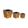 Evergreen Recycled Wood Planter Set of 3 - 2 of 4