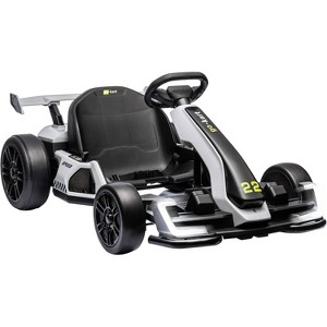 24V Kids Electric Go-Kart with Drift & Sport Modes, Dual 300W Motors, Length Adjustmen, Big Battery, EVA Tires - 1 of 4
