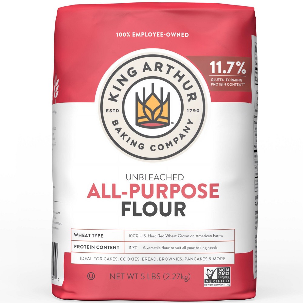 UPC 071012010509 product image for King Arthur Flour Unbleached All-Purpose Flour - 5lbs | upcitemdb.com