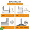 Equipment Grill Stand Table | Stainless Steel 36"x28"x24" | 1000 lbs Top Shelf 220 lbs Bottom Shelf - 4 of 4