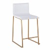 Set of 2 26" Mara Contemporary Counter Height Barstools - LumiSource - 2 of 4