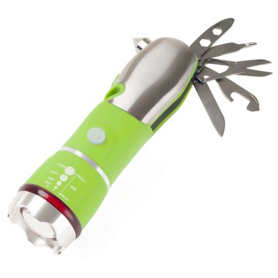 Fleming Supply All-in-One Multi-Tool LED Flashlight - Green