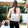 Anna-Kaci Women's Sheer Embroidered Lace Top - 3 of 4