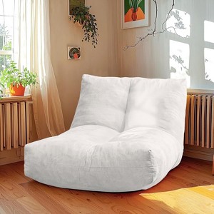 Hooseng Bean Bag Chair, Lazy Floor Sofa Couch, Corner Bean Bag Chair for Adults, Tatami Sofa  with Sponge Filling, Corner Chair Sofa - 1 of 4