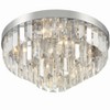 Crystorama Lighting Hayes 8 - Light Flush Mount in  Polished Nickel - 3 of 4