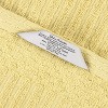 Modern Ribbed Cotton  Assorted Towel Set by Blue Nile Mills - 4 of 4