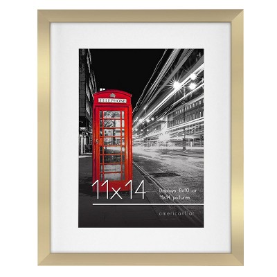Americanflat Picture Frame with shatter-resistant glass - Available in a variety of sizes and styles