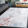 Malibu MBU843 Power Loomed Machine Washable Skid-Resistant Indoor Rugs - Safavieh - 3 of 4