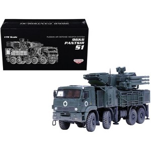 Pantsir S1 96K6 Self-Propelled Air Defense Weapon System "Ukraine War" Russian Army 1/72 Diecast Model by Panzerkampf - 1 of 4