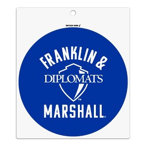 Franklin  Marshall College Diplomats Logo Automotive Car Refrigerator Locker Vinyl Circle Magnet - 1 of 4