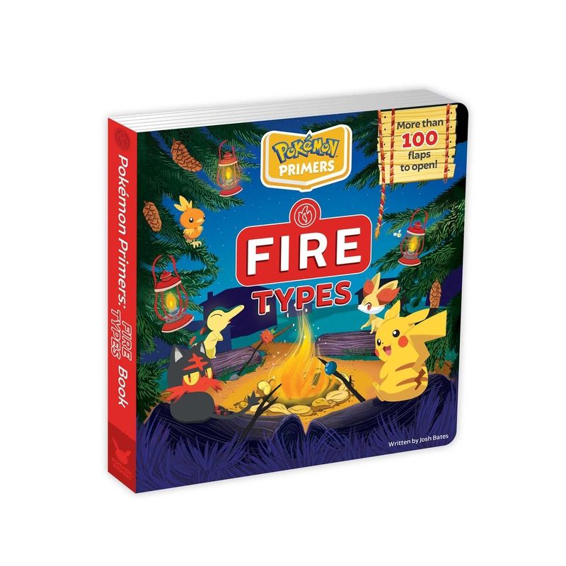 Pokémon Primers: Fire Types Book - by  Josh Bates (Board Book), 1 of 2