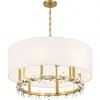 Savoy House Dahlia 6 - Light Pendant in  Warm Brass - 3 of 4