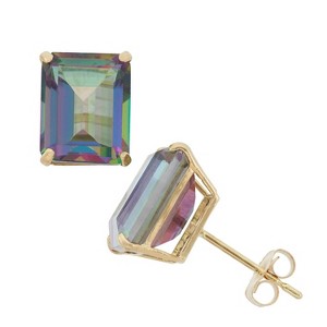 Designs By Gioelli 10K Gold Gemstone Stud Earrings - 1 of 2