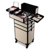 Byootique 4in1 Rolling Makeup Train Case Cosmetic Organizer - 3 of 4