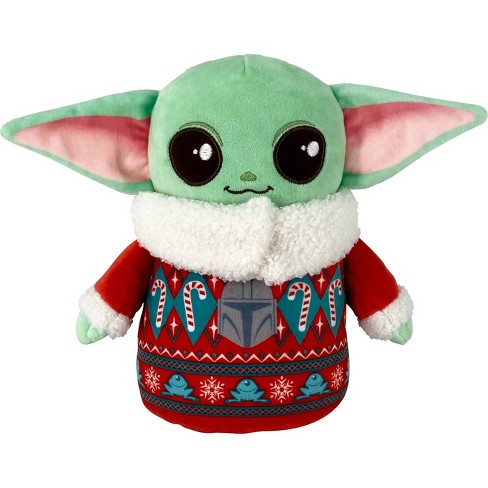 Star Wars Plush Toy, Grogu Soft Doll from The Mandalorian, 8-in