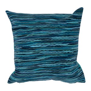 Liora Manne Visions III Stripes Indoor/Outdoor Pillow.. - 1 of 4