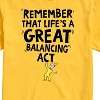 Men's - Dr. Seuss - Life Great Balancing Act Short Sleeve Graphic T-Shirt - 2 of 4